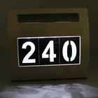 New Style Solar Led Address Plaques,Doorplate Light,house number light
