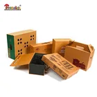 Custom printed Paper Brown Recycled kraft packaging printing corrugated cardboard box