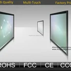 2 4 6 10 12 16 20 32 Points 15 To 300 inch IR Touch Frame IR touch screen IR touch overlay