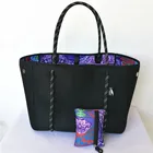 2018 patent design fashion printing series Shopping bag beach bag neoprene bag