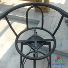 Sturdy metal steel bar stool bases for sale