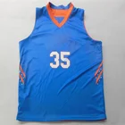 Factory Directly Selling custom fashion printing uniforms custom design reversible basketball jersey