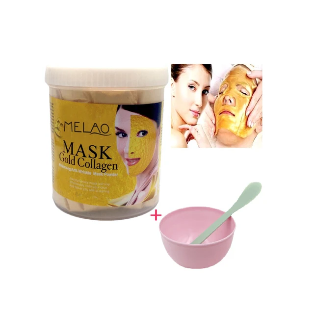 gold mask powder active gold crystal collagen pearl powder face