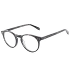 Round Suitable Diamond Face, Clear Lens Frame Glasses with Design Flex Hinge Eyeglasses
