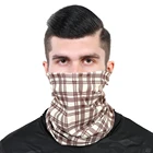 Black And White Magic Headwear Tube Seamless Custom Multifunctional Bandana Scarf