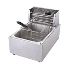 The industrial commercial electric deep oil fryer has been proved to be a single-pot fryer