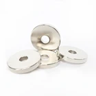 N52 Permanent large rare earth ring neodymium magnets 45sh wholesale