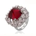 14499 fashion jewelry france wholesale big luxury ruby ring