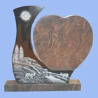 red granite grave monuments/grave monument headstones