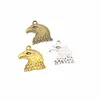Wholesale Jewelry DIY Beads Tibetan Silver Eagles Hawks Heads Charms Beads Jewelry Making