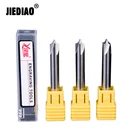 High quality single flute end mill for aluminum R milling cutter