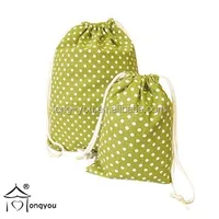 promotional cotton drawstring bags for gift