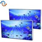 hot sale ultra-thin textile display taxi top advertising led light box