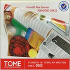 vinyl flex banner/blockout flex banner 440g/pvc flex banner 3.2*50m