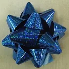 Printing PP Pull Bow/Newest Style Multri Color Per-Make Plastic Ribbon Star bow for gift packing festival decorative