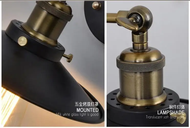 edison bulb wall sconce