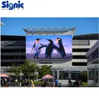Slim Fixed LED Screen/Indoor Outdoor LED Video Display (P8, P4, P10.P6 board)