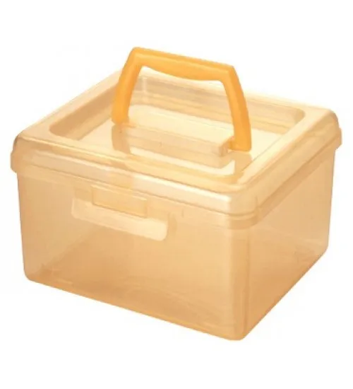 plastic carry box with handle