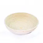 Food grade handmade natural rattan banneton bread proofing basket for bread cake baking