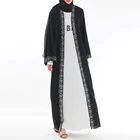 china manufacturer supply abaya kaftan caftan arab jalabiya dubai fashion with nida fabric