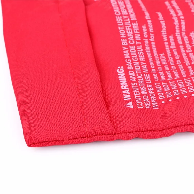 2 Pcs/Lot Oven Microwave Baked Red Potato Bag For Quick Fast( cook 8 potatoes at once ) In Just 4 Minutes Washed Potato Bags