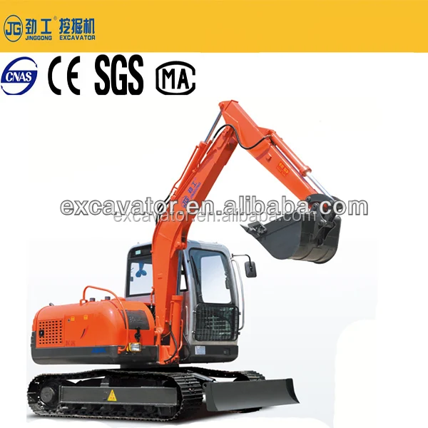 7.5 ton new cheap hydraulic digger small mini excavator prices for sale
