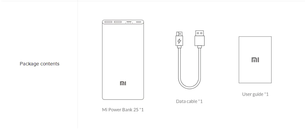 Official Global Version Xiaomi Mi Power Bank 2 2S 10000mAh Quick Charge Portable Power Source Powerbank Black Sliver - ANKUX.COM