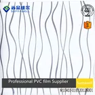 High glossy water tripple PVC film PVC foil abstract water ripple grain