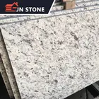 cut to size natural stone brazilian white rose granite