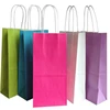 Machine made,promotion activity of the different color paper bag