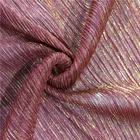 Stocklot Textile Gold Silver Reflective Fabric Stretch Knit Fabric For Tutu Dress