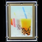 A4 and A3 Hanging Acrylic Illuminated Poster Frame Light Pocket Window Led Sign Display