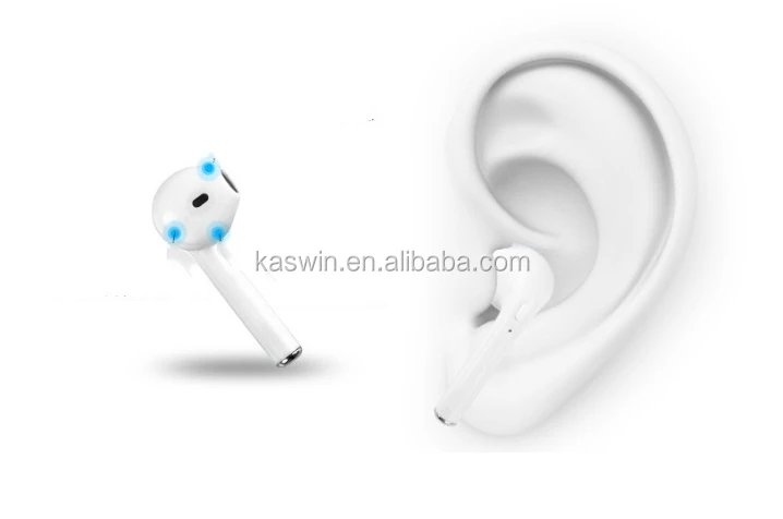 2019 hot selling Portable V5.0 Mini i7s TWS air Wireless Stereo Blue tooth Earbuds pods with Charging Case - ANKUX.COM