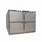 CE Approved SUS 304 Medical Hospital China 1 to 6 dead bodies Corpse Freezer Mortuary Refrigerator Price