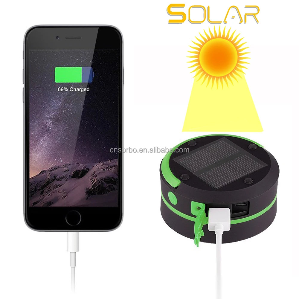 telescope solar lantern led camping lights with phone charging