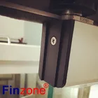 CE Approved aluminum window door accessories for frameless folding sliding glass