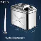 10L 20L 30L American type military portable mini stainless steel petrol oil jerry can