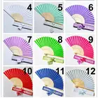 Cloth Fan Fan Cloth Fan Chinese Bamboo Cloth Handheld Silk Fan With Custom Design