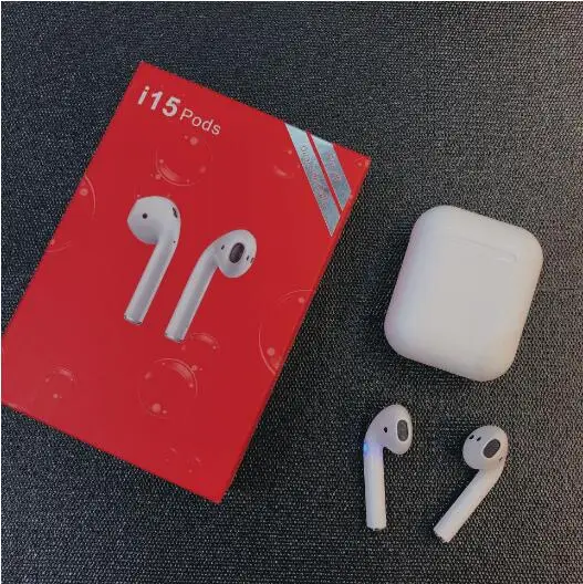 i15pods TWS True Headphones Wireless Stereo Earbuds Wireless Earphone i15pods TWS for iPhone - ANKUX.COM