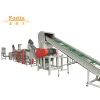 Plastic scrap bag recycle production washing line