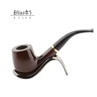 Eliao New style Smoking Pipe Creative Design Tobacco Pipe Ebony Wood Smoking Pipe