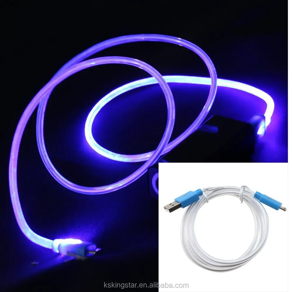 new design for smartphone led micro usb cable - ANKUX.COM