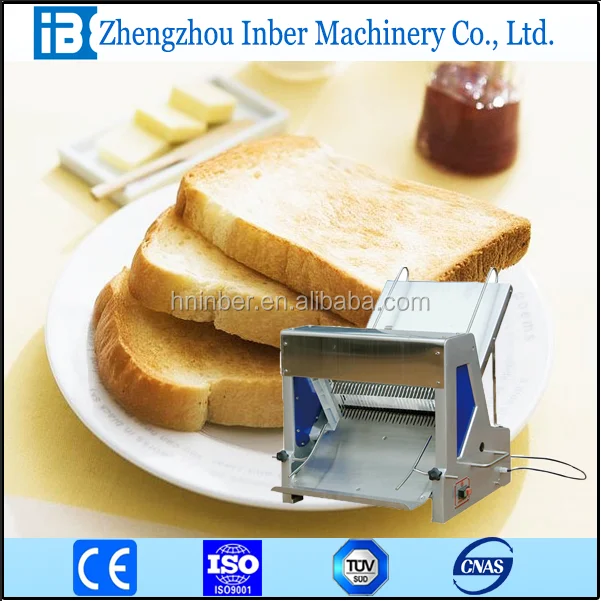 commercial bread slicer/baguette bread cutter/bakery slicing