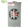 200 Amps Electric Meter Socket Base / 3 Phase Watt Meter Socket