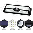 Solar Light Solar Led Solar Light 136LED Large Size Solar Power PIR Motion Sensor Security Wall Led Light