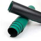 Green 2 Layers 2mm Thick Antistatic Silicone Sheet Esd Table Rubber Mat For Workbench