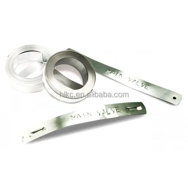 Metalic Embossing Tapes Metal Tapes 12mm Non Adhesive Stainless Steel