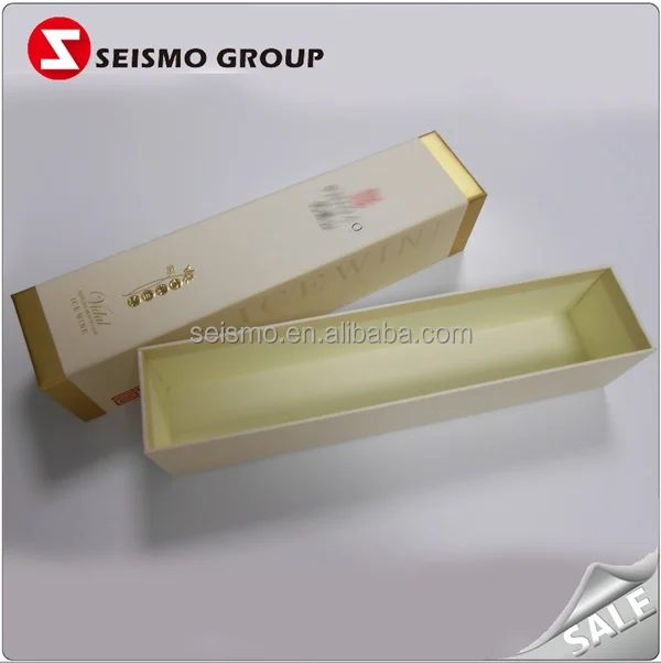 hard paper shock resistance champagne bottle gift box