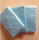 Disposable White/Blue CPE Imperious Gown