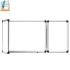 big size 100x300cm multifunction folding whiteboard